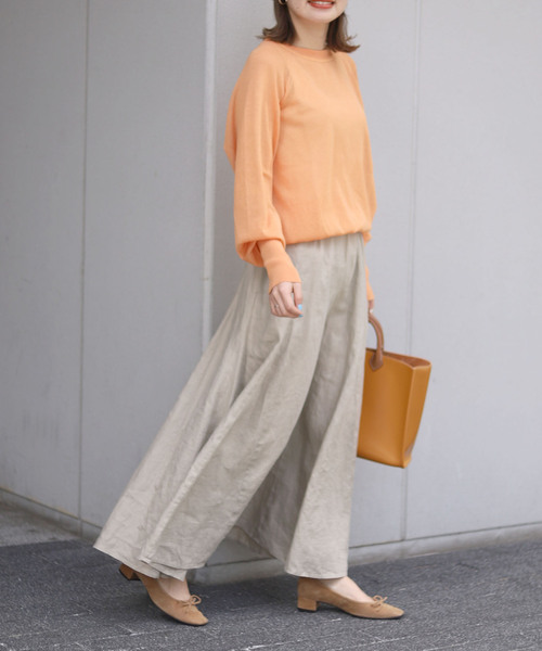 SLOBE IENA スクエアステッチバレエシューズ　22.5 SLOBE IENA シューズ バレエシューズ スクエアバレエシューズ