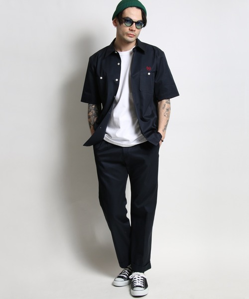 パンツ チノパン メンズ VENTILE Light fabric Two tuck chino ベンタイル ツータックチノ｜zozo｜09