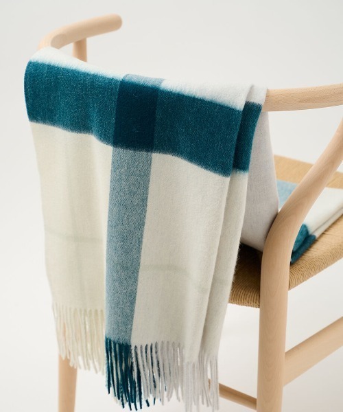 Elegancese マフラー ストール 「elegancese」check wave British