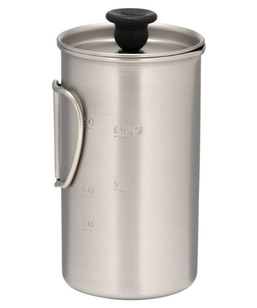 snow peak（スノーピーク） チタンカフェプレス 3カップ コーヒー