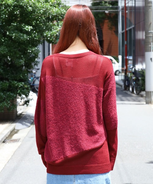 ニット セーター ONE TEASPOON/ワンティースプーン SHATTERED CREW KNIT SWEATER セーター レディース One Tea spoon ニット セーター ONE TEASPOON/ワンティー