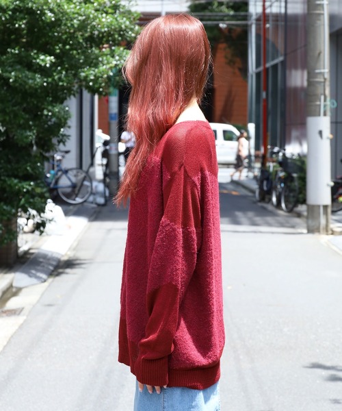 ニット ONE TEASPOON/ワンティースプーン SHATTERED CREW KNIT
