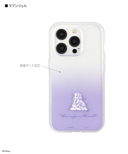 モバイルケース レディース Disney/ディズニー　IIIIfit Clear iPhone 15 Pro 対応ケース｜zozo｜03