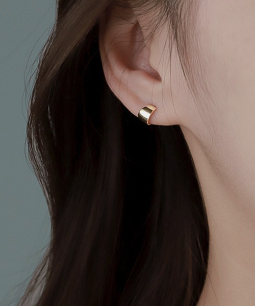 ALMO ピアス カールミニピアス/ペア(RO) レディース : ZOZOTOWN