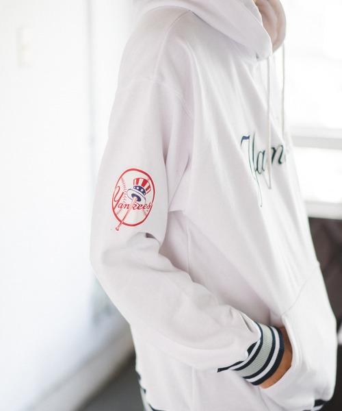 MLB パーカー 「MLB」リブラインパーカー/メンズ メンズ レディース