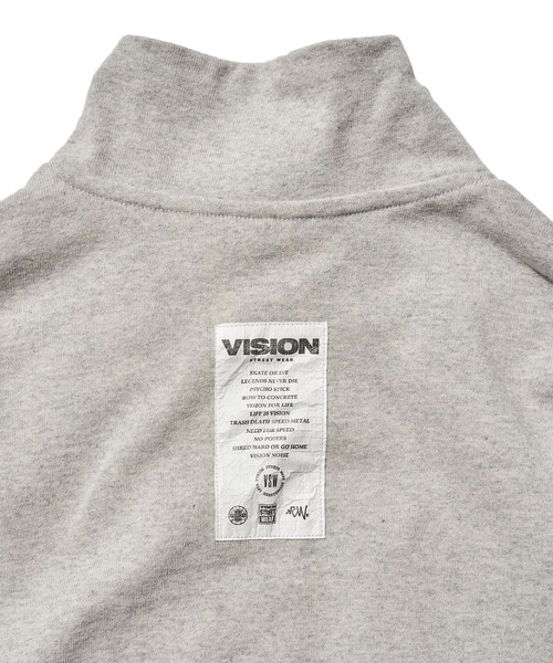 スウェット レディース 「VISION STREET WEAR」13オンス ヘビーウェイトハーフジップ｜zozo｜18