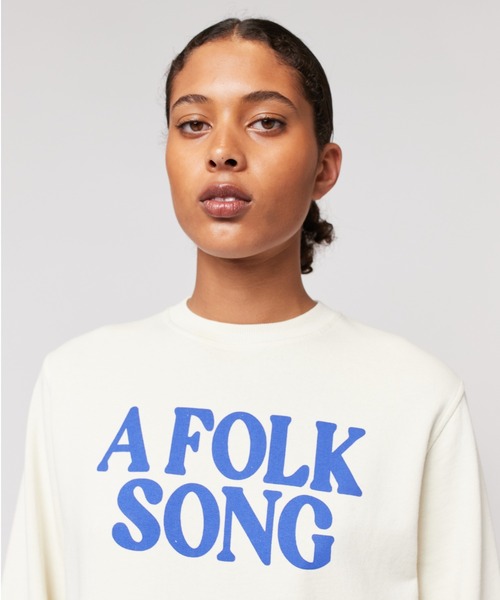 トレーナー スウェット A Folk Song sweatshirt レディース