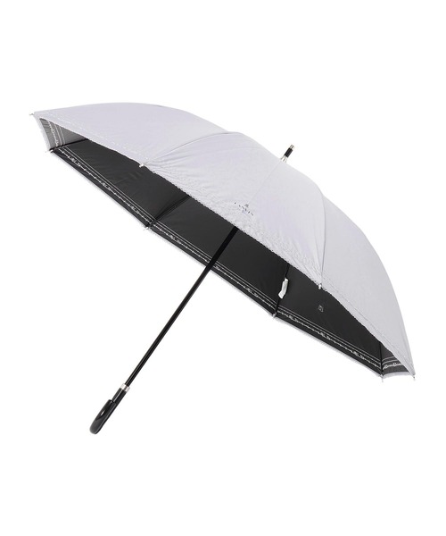 LANVIN en Bleu 傘 遮光晴雨兼用日傘 ピコレース レディース