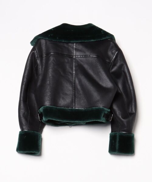 MURUAブラックライダースジャケット