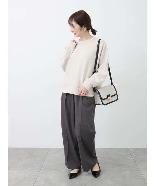 ✨新品タグ付✨ゆったり楽ちんなはき心地大人かわいい♡nop de nod パンツ 公式通販】nop de nod（ノップドゥノッド）のパンツ|クー