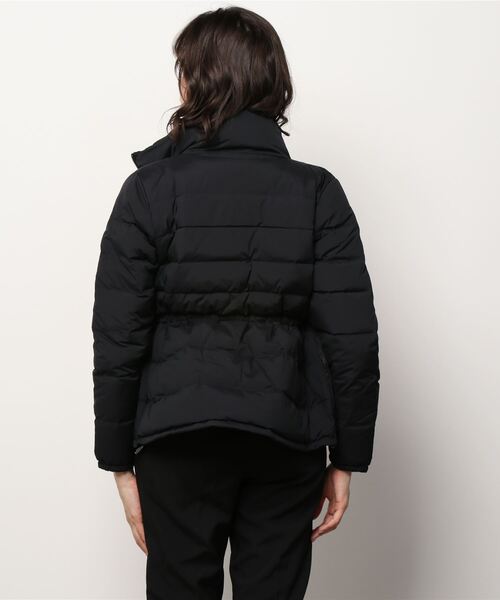 【美品】Demi Luxe ブラック ダウンジャケット 38 Demi-Luxe 黒 ダウンジャケット 38