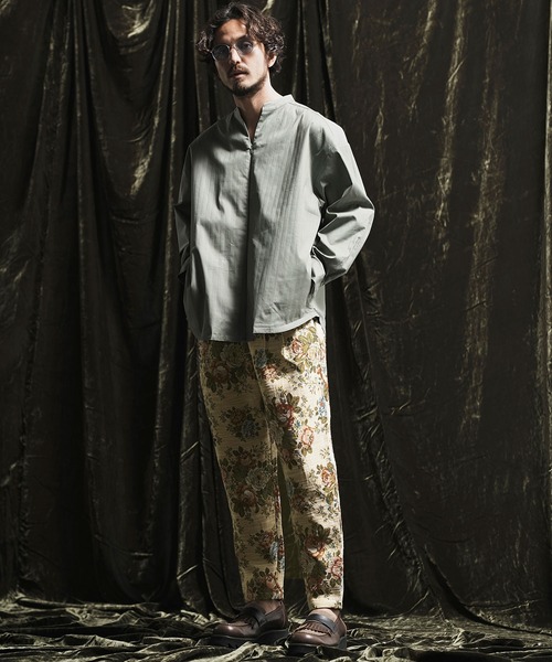 ANGENEHM パンツ mp12127- Gobelin tapestry pants ゴブラン織り