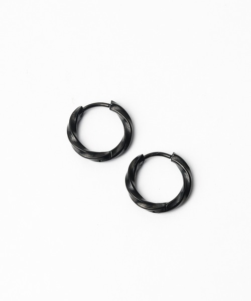 ピアス　No.5172 NO WAY ピアス /Stainless/Twist Pierce 12mm メンズ レディース
