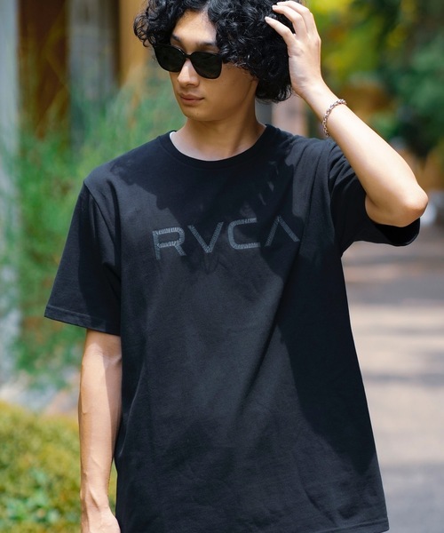 RVCA tシャツ メンズ BIG VITAGE RED STITCH TEE Tシャツ