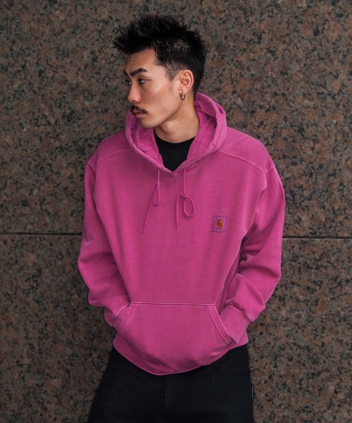 carhartt ジップパーカー　サーモンピンク carhartt ジップパーカー | CUSTOM FEVER