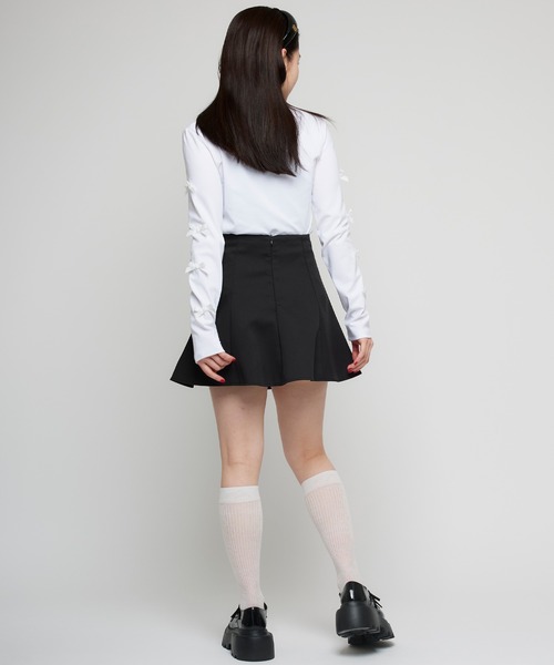 tシャツ 「Narcissus」リボンロングＴ レディース Narcissus tシャツ 「Narcissus」リボンロングTシャツ
