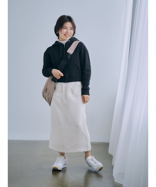 サイズ：38 ZOY ゾーイ  パイル ジップパーカー  ネイビー系 [240101423604] ゴルフウェア レディース ストスト サイズ：38 ZOY ゾーイ パイル ジップパーカー ネイビー系