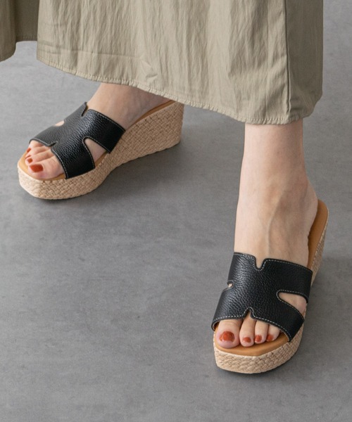 INTER-CHAUSSURES（インター ショシュール） サンダル ミュール 「Oh