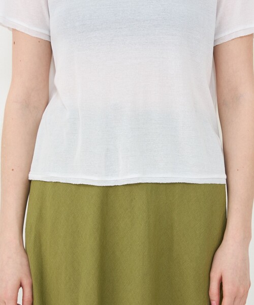 GALERIE VIE（ギャルリー ヴィー） tシャツ ガーゼフライスジャージー