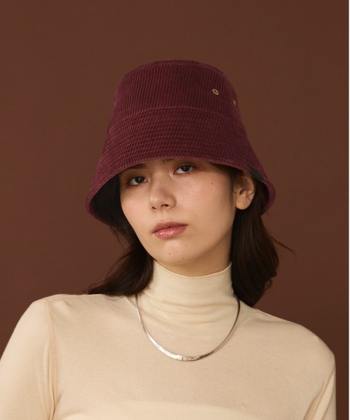 arth 帽子 ハット Corduroy Bucket Hat / アース レディース