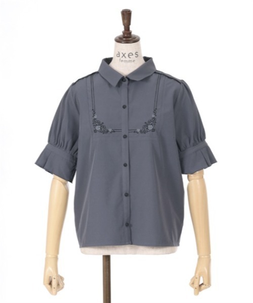 axes femme トップス ブラウス 6着 レディース まとめ売り レース襟リボン付ブラウス | kawaii | axes femme online shop