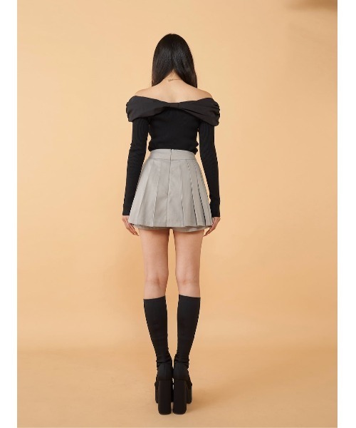 Darich（ダーリッチ） ニット セーター オフショルリボンニット