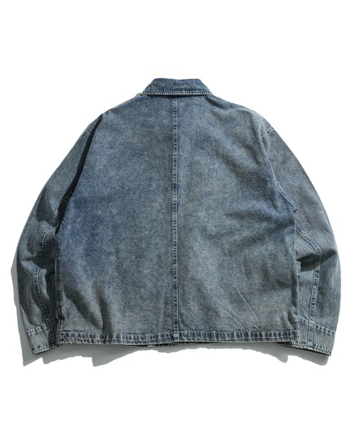 ジャケット・アウター Classic Denim Jacket Starting Over（スターティング オーバー） デニムジャケット gジャン