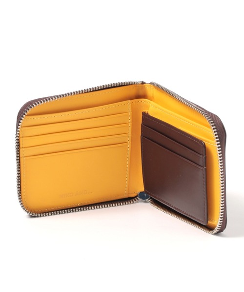 niko and…（ニコアンド） 財布 カウレザージップウォレット メンズ