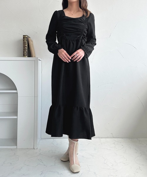 apres jour（アプレジュール） ワンピース アソートドロストワンピース