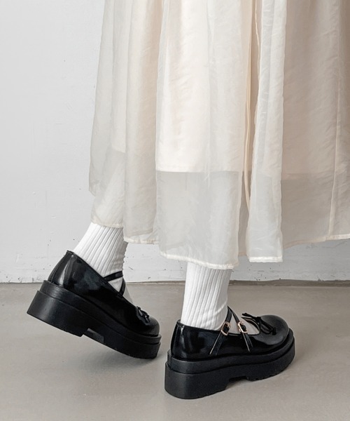 Shoes in Closet（シュークロ） フォーマルシューズ 軽量厚底 ダブル
