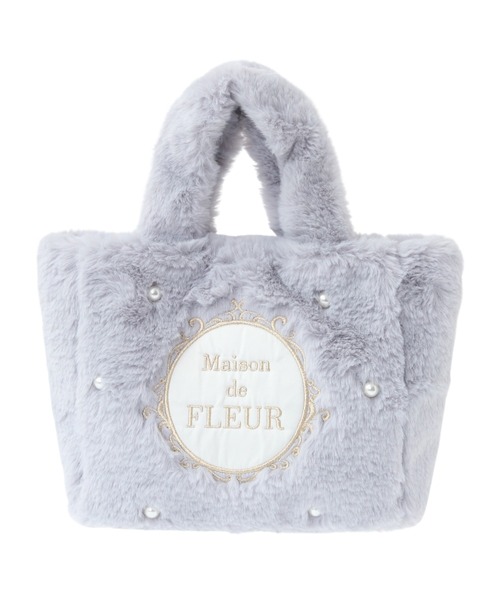 Maison de FLEUR（メゾンドフルール） トートバッグ EC限定 ファー2Way