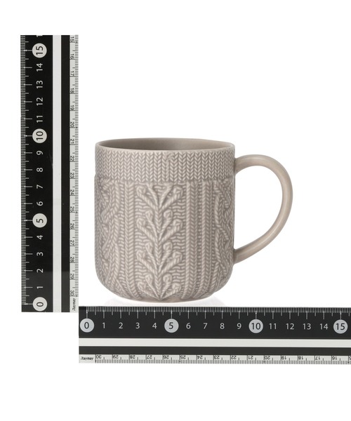 Francfranc（フランフラン） タンブラー ニットマグ ブラウン