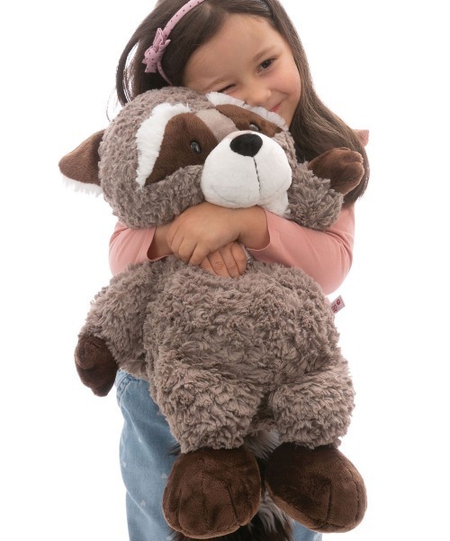 nici（ニキ） おもちゃ NICI/winter24 ラクーン レノ ぬいぐるみ 50cm