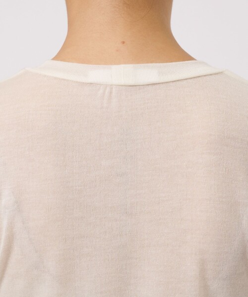 CINOH tシャツ 「CINOH/チノ」「STUDIOUS別注」TENCEL CASHMERE