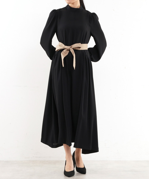 ドレス ギャザーワンピース | Tiara | 01