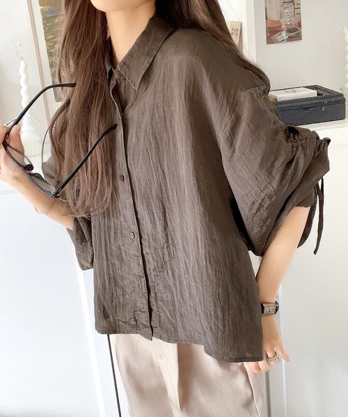 classicalelf（クラシカルエルフ） ブラウス シャツ 上品な抜け感と