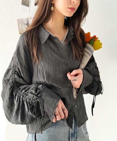 classicalelf（クラシカルエルフ） ブラウス シャツ 上品な抜け感と
