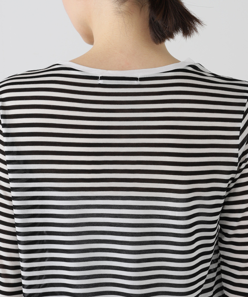 tシャツ 「追加2」シアークルーネックロングTシャツ レディース JOURNAL STANDARD tシャツ 「追加2」クルーネックシアーロングT