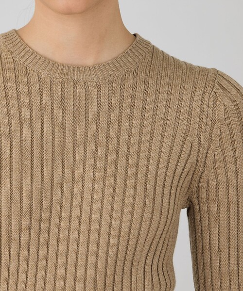 DES PRES（デプレ） ニット セーター ウールベーシックリブ クルー