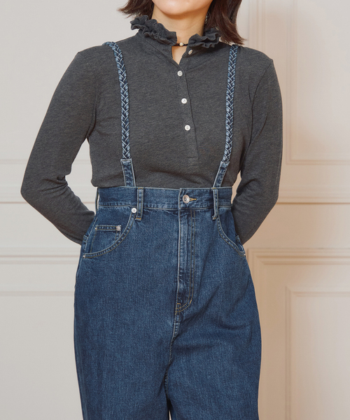 IENA LA BOUCLE（イエナラブークル） ヘンリーネック tシャツ 「追加