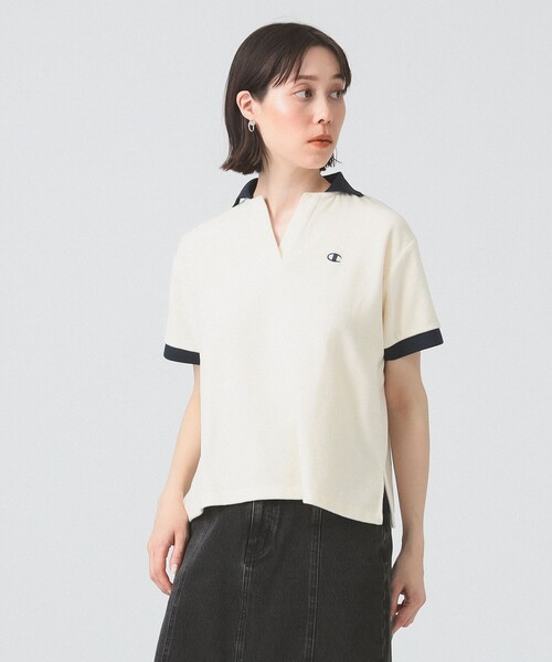 未使用品　Champion × Ray BEAMS / 別注 ポロシャツ Ray BEAMS（レイ ビームス）【別注】Champion / ポロシャツ