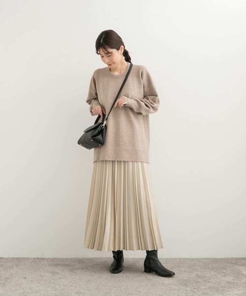 ドラム缶　バスコ　コクーンシルエット　チュニック URBAN RESEARCH DOORS ニット セーター コクーンシルエット