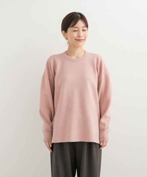 ドラム缶　バスコ　コクーンシルエット　チュニック URBAN RESEARCH DOORS ニット セーター コクーンシルエット