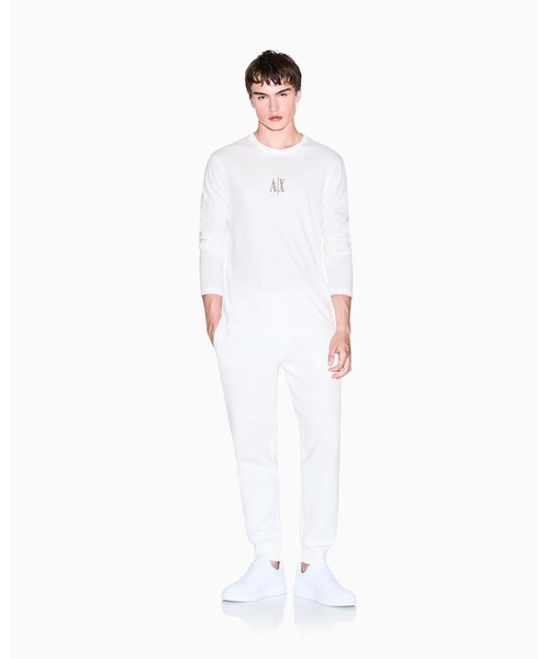 tシャツ 「A|X アルマーニ エクスチェンジ」ICON 長袖クルーネックTシャツ/SLIM メンズ レディースの画像