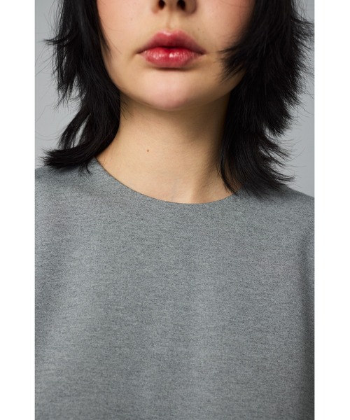 HeRIN.CYE tシャツ Ponte peplam tops ポンチペプラムトップス