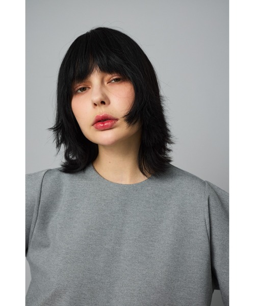 HeRIN.CYE Ponte peplam tops ポンチペプラムトップス HeRIN.CYE tシャツ Ponte peplam tops ポンチペプラムトップス