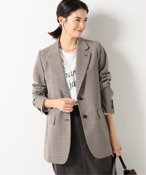 IENA / テーラードジャケット/38/レーヨン/GRY/24-010-900-2501-1-0// IENA 「IENA」 テーラードジャケット 38 グレー レディース : ZOZOTOWN