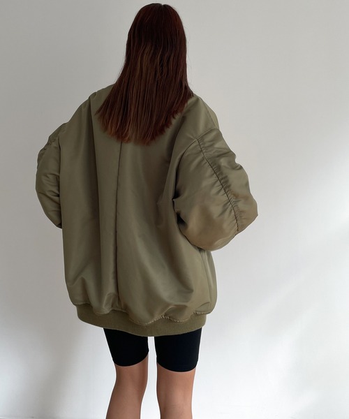 CANAL JEAN（キャナルジーン） 「red chop works」ブルゾン 38 カーキ