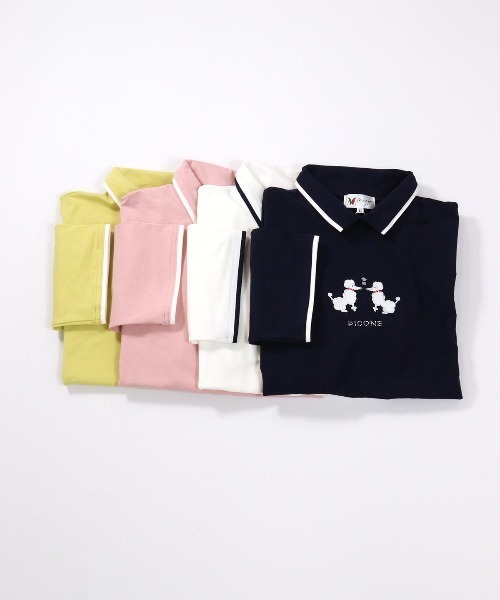 Picone CLUB（ピッコーネクラブ） ポロシャツ ポロ プードルモチーフ
