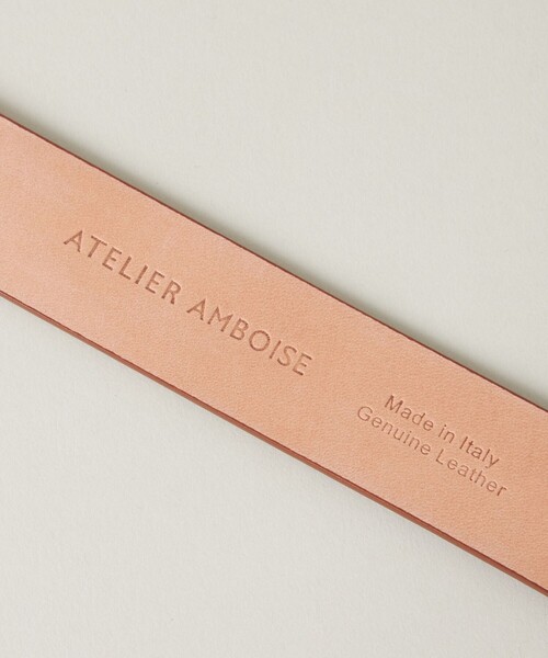 ATELIER AMBOISE for conte ベルト 別注】＜ATELIER AMBOISE for conte＞リバーシブル ベルト